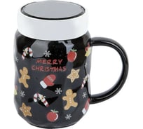 Кружка с крышкой Nouvelle Merry christmas, 550 мл 9902904-4