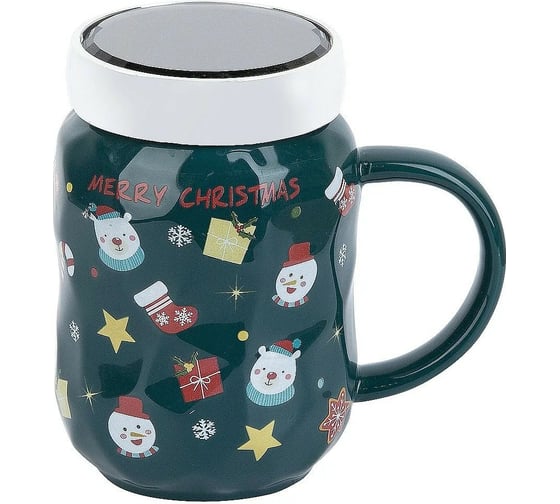 Кружка с крышкой Nouvelle Merry christmas, 550 мл 9902904-2 1