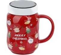Кружка с крышкой Nouvelle Merry christmas, 550 мл 9902904-3