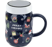 Кружка с крышкой Nouvelle Merry christmas, 550 мл 9902904-1