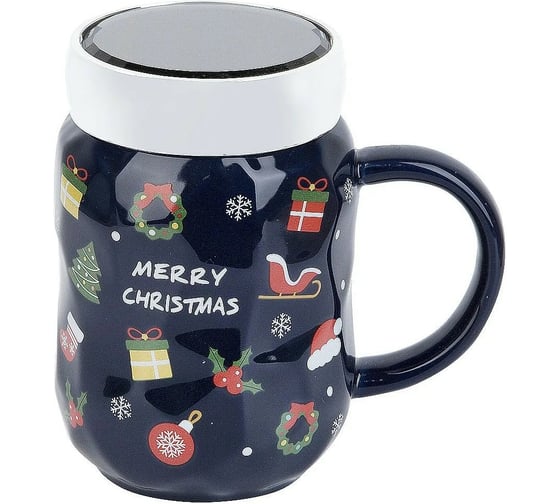 Кружка с крышкой Nouvelle Merry christmas, 550 мл 9902904-1