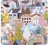 Набор сервировочных салфеток Nouvelle Happy Holidays плейсматов 4 шт, 30x28 см N4430527-Н4