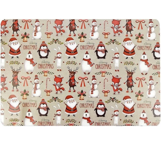 Набор сервировочных салфеток Nouvelle Happy Holidays плейсматов 4 шт, 43x28 см N4430530-Н4