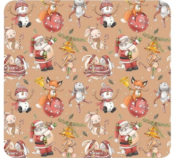 Набор сервировочных салфеток Nouvelle Happy Holidays плейсматов 4 шт, 30x28 см N4430531-Н4 1