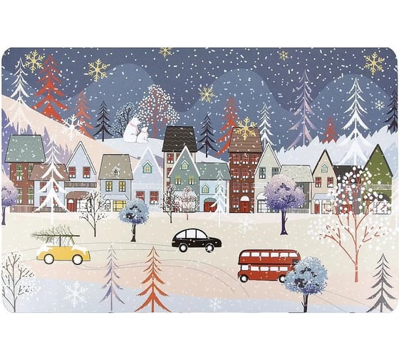 Набор сервировочных салфеток Nouvelle Happy Holidays плейсматов 4 шт, 43x28 см N4430515-Н4
