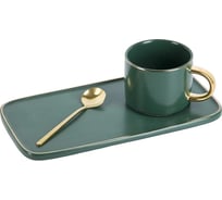 Чайная пара Nouvelle Coffee set с ложкой, 200 мл 1060063-2