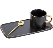 Чайная пара Nouvelle Coffee set с ложкой, 200 мл 1060063-1