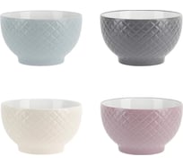 Набор салатников Nouvelle Пастель 4 шт, 700 мл 0540144-Н4