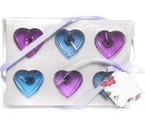 Подарочный набор гелевых свечей Beroma Сердца 07709798