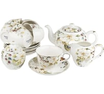 Чайный сервиз Nouvelle Шиповник 15 предметов, на 6 персон, 300 мл 1270684