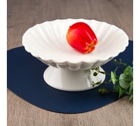 Фруктовница Nouvelle Маршмеллоу на ножке 24x24 см 0530276