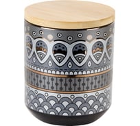 Банка для сыпучих продуктов Nouvelle Чайхана с бамбуковой крышкой, 650 мл 1120088