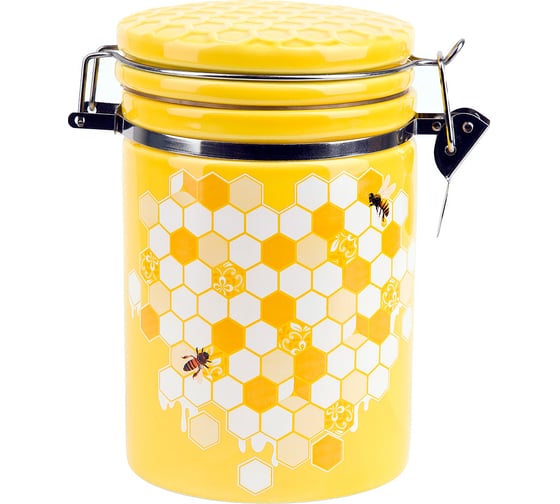 Банка для сыпучих продуктов Dolomite Honey с клипсой 800 мл L2520966