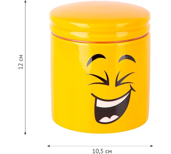 Банка для сыпучих продуктов Dolomite Smile 480 мл L2520872