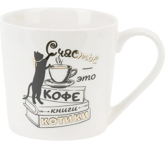 Набор кружек Polystar Collection Кошкин дом 2 шт, 390 мл L2110085-Н2-4