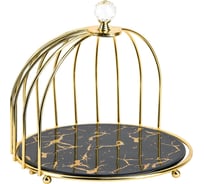 Сервировочное блюдо Nouvelle Черный мрамор 26,5 см 1180054