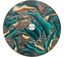 Вращающееся блюдо для сервировки Nouvelle Изумрудные листья 32 см 5341254