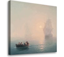 Постер Студия фотообоев корабль 50x50 2322514