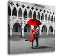 Постер Студия фотообоев Встреча в Италии 50x50 2328884