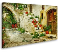 Постер Студия фотообоев Испанская улочка 80x50 2229155