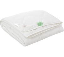 Одеяло Столица Текстиля коллекция Био шелк, 1.5 спальное, 150 г/кв. м, сатин/тик ОБШХЧ-15-150