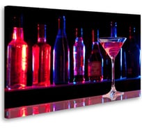 Постер Студия фотообоев Бокал мартини 80x50 2233035