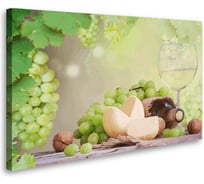 Постер Студия фотообоев Вино и виноград 80x50 2231971