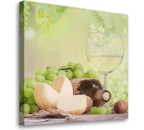 Постер Студия фотообоев Вино и виноград 50x50 2331971