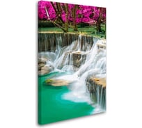 Постер Студия фотообоев Каскад водопадов 80x50 2235995