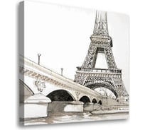 Постер Студия фотообоев Ретро Париж 50x50 2326642