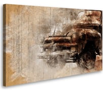 Постер Студия фотообоев Ретро машина 75x120 2425029