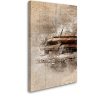 Постер Студия фотообоев Ретро машина 120x75 2525029