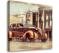 Постер Студия фотообоев Ретро 50x50 2325017