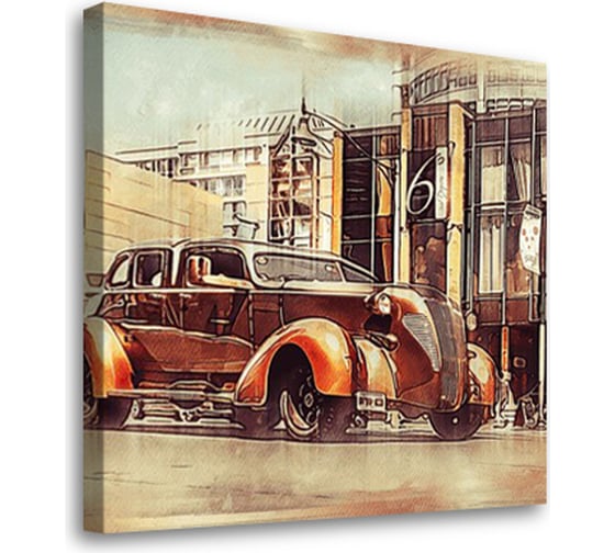 Постер Студия фотообоев Ретро 50x50 2325017 1