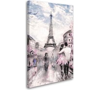 Постер Студия фотообоев Цветущий Париж 120x75 2526783