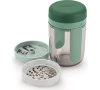 Терка спиралайзер Joseph Joseph с тремя лезвиями и контейнером для хранения Spiro зеленая 20183