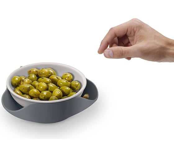 Чаша Joseph Double-Dish серая 20156