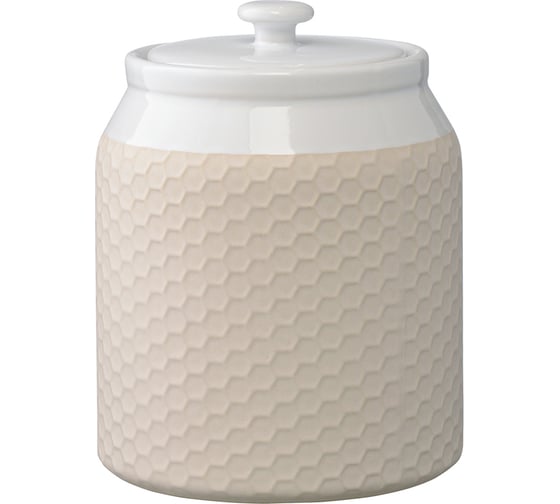 Банка для хранения Liberty Jones Marshmallow 1,3 л, кремовая GBP_LJ_CNSMRL_PRC_CR 1