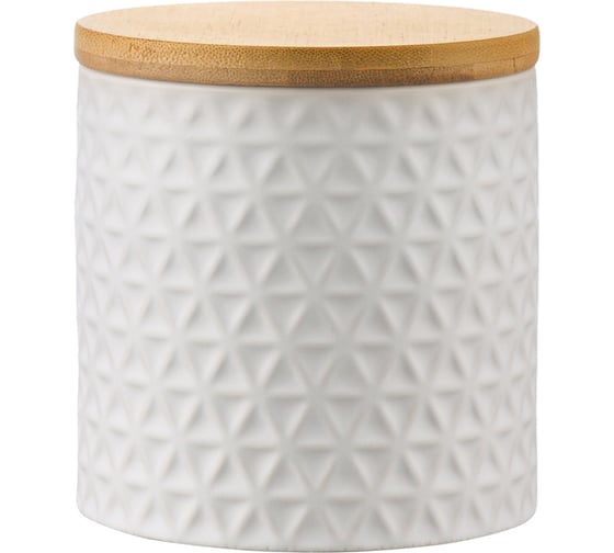 Керамическая банка для хранения Liberty Jones Farah 480 мл, белая WNM_LJ_JRFRH_CR_WH_9 1