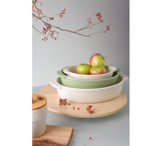Блюдо для запекания Liberty Jones Country Mill, 23,8x15,7 см, светло-бежевое GBP_LJ_BWCM_PRC_BG_23_15
