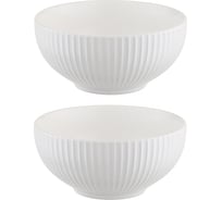 Набор салатников Liberty Jones Soft Ripples Ø15 см, белые, 2 шт. LJ_SS_BO15_WH