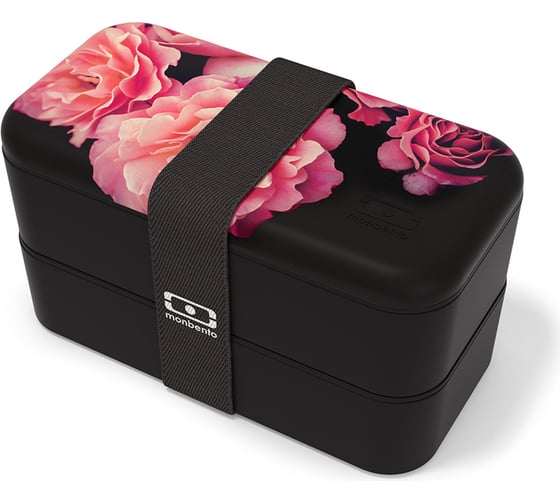 Ланч-бокс Monbento MB Original Flower mood black 1200 42 125 1
