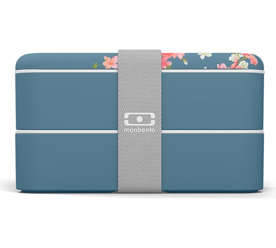 Ланч-бокс Monbento MB Original Flower mood denim 1200 42 127