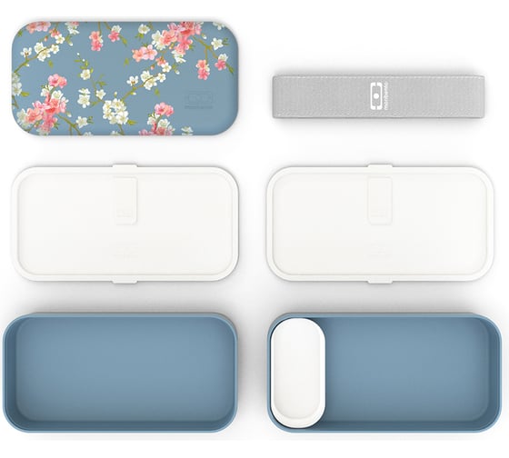 Ланч-бокс Monbento MB Original Flower mood denim 1200 42 127
