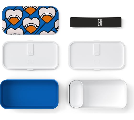 Ланч-бокс Monbento MB Original, heart blue 11014066