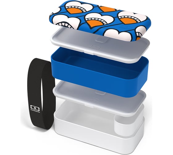Ланч-бокс Monbento MB Original, heart blue 11014066