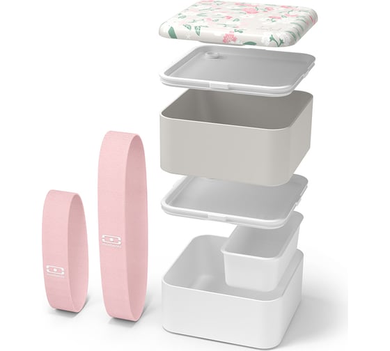 Ланч-бокс Monbento MB Square, sakura grey 13014040