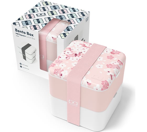 Ланч-бокс Monbento MB Square, sakura pink 13014046