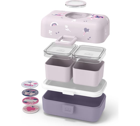 Ланч-бокс MB Tresor Purple Ballet Monbento 17014022
