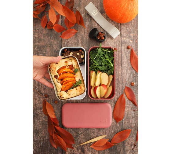 Силиконовые формы для ланч-боксов Monbento MB Silicase серые 26230030